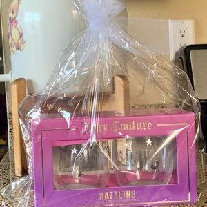 Juicy Couture wine glasses